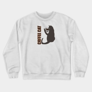 COFFEE CAT Crewneck Sweatshirt